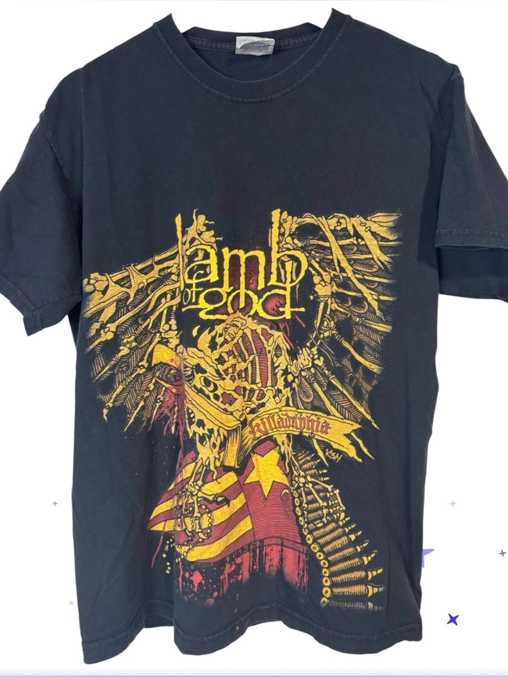 Y2K Lamb Of God T-Shirt